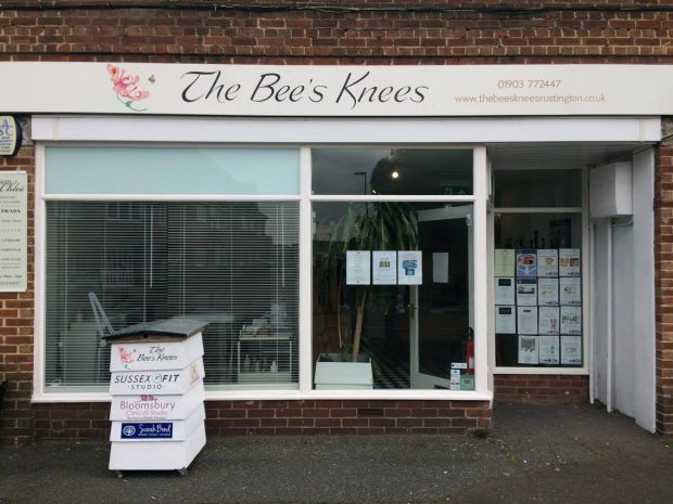 Outside The Bees Knees Rustington